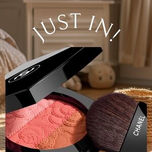 Chanel 2025 Limited Edition Camelia Futura Powder Blush Trio NIB